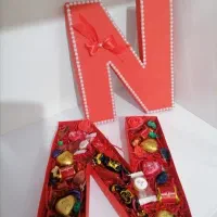 باکس حروفی شکلاتی