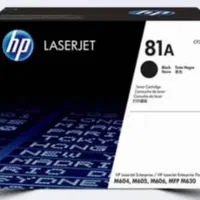 HP 81A Laserjet Black Cartridge