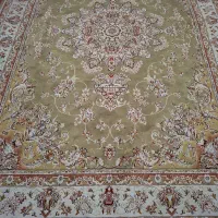 فرش ۹ متری جفت گردویی تمام نخی