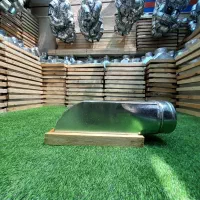 پلنیوم باکس زانویی ۴۰ * ۲۱ با قاب چوبی|کولر گازی و فن‌کوئل|اسلام‌شهر, شهرک سعیدیه|دیوار