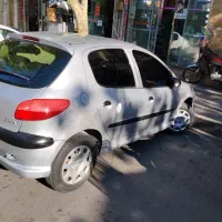 ماشین 206 تیپ۶  فرانسه خانگی