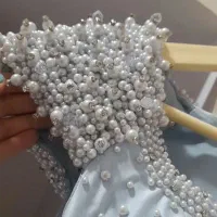 لباس مجلسی آبی سایز38