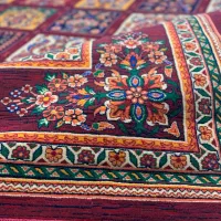 فرش نفیس ایرانی با طرح شبکهای|فرش|گرگان, |دیوار