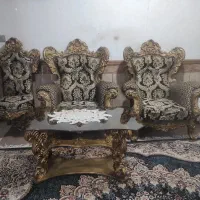 مبل 9نفره سلطنتی|مبلمان خانگی و میز عسلی|گنبد کاووس, |دیوار