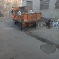 حمل نخاله و مصالح ساختمانی با خاور کمپرسی