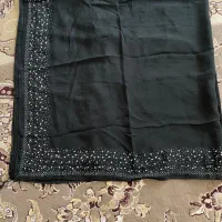 روسری محرمی مشکی قواره بزرگ