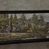 تابلو فرشی یک متری طول ش هست