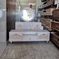 کنسول حصیری / میز تلویزیون حصیری / جاکفشی حصیری|میز تلویزیون|خمینی‌شهر, |دیوار