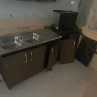 کابینت فلز درب ام دی اف صفحه سنگ