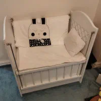 فروش تخت گهواره‌ای نوزاد|تخت و سرویس خواب|رباط‌کریم, رباط‌کریم|دیوار