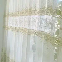 پرده توری سفید|پرده، رانر، رومیزی|میاندوآب, |دیوار