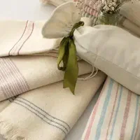 حوله و دستمال آشپزخانه نخی