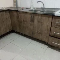 کابینت در حد نو با سینک و هود