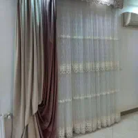 دو عدد پرده پذیرایی