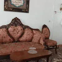 مبلمان سلطنتی با چوب گردو|مبلمان خانگی و میز عسلی|تهران, هفت حوض|دیوار