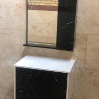روشویی کابینتی مشکی باست آینه درانواع چشنواره فروش|لوازم سرویس بهداشتی|شاهین‌شهر, خانه کارگر|دیوار