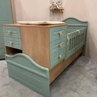 سرویس کمد و تخت نوزاد نوجوان مدل آیسان|تخت و سرویس خواب|پردیس, فاز ۴|دیوار