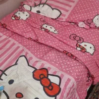 روتختی کیتی،همراه دوعدد پرده  ست خودش