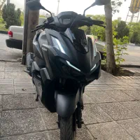 موتور کلیک کبیر طرح هوندا ۱۷۰ نیو فیس مشکی مات|موتورسیکلت|شیراز, آبیاری|دیوار