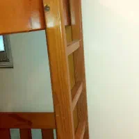 تخت دوطبقه چوب روسی در بابلسر|تخت و سرویس خواب|تهران, قبا|دیوار