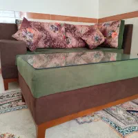 مبل ال 7 نفره با 3تا میز عسلی|مبلمان خانگی و میز عسلی|محمدشهر, ولدآباد بزرگ|دیوار