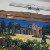 تابلو فرش کاخ ورسا چله ابریشم