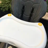 صندلی غذا کودک دلیجان کیوت پلاس در حد نو|تخت و صندلی بچه|کاشان, فین بزرگ|دیوار