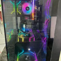 کیس گیمینگ اکواریومیCPU I 5 12400F RAM 16RGBRX580|رایانه رومیزی|بوشهر, |دیوار