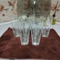 انواع لیوان ترک و اصلی.پارچ آبمیوه گیری صنعتی.سینی|ظروف سرو و پذیرایی|مشهد, حرم مطهر رضوی|دیوار