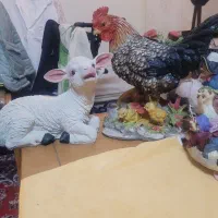 مجسمه خروس و بره