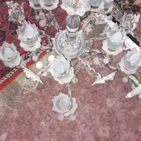 لوستر قدیمی سیلور