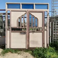 ۲ عدد درب حیاطی باغی ویلایی پارکینگ