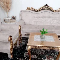 مبل 8نفره چوب روس