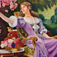 تابلو کلاسیک رنگ روغن