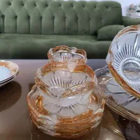 سرویس سوگا ژاپن اصل عسلی بسیار زیبا نو 14 پارچه|ظروف سرو و پذیرایی|تهران, طیب|دیوار