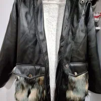 کت چرم زنانه