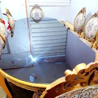 میز نهار خوری ۸ نفره|میز و صندلی غذاخوری|اهواز, زیتون کارگری|دیوار