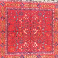 رومیزی مخمل سنتی ۹۰ ×۹۰|پرده، رانر، رومیزی|الیگودرز, |دیوار