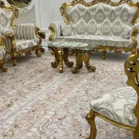 مبل سلطنتی و میز نهار خوری|مبلمان خانگی و میز عسلی|کرمانشاه, |دیوار