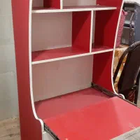 جاکتابی کمددارهمراه باصفحه متحرک|کتابخانه، شلف، قفسه‌های دیواری|یزد, |دیوار