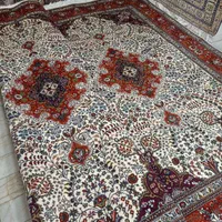 جفت شیش متری دستباف نقشه کرمان قلم مناسب جهاز|فرش|خوی, |دیوار