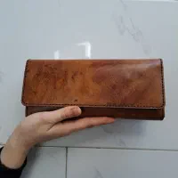 کیف پول چرم دست دوز|کیف، کفش، کمربند|ساوه, |دیوار