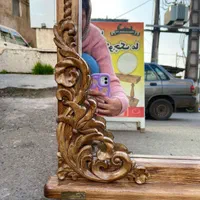 آینه ی طرح منبت سایز بزرگ|آینه|رشت, پیرکلاچای|دیوار