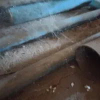 لوله های آبیاری قطره ای با شیر ها و لوله آهنی و پل|مصالح و تجهیزات ساختمان|نیشابور, چمبران|دیوار