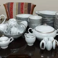 سرویس ۱۲ نفره چینی ۹۸ پارچه شیباتا (ژاپنی اصل) نو