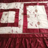 روتختی یکنفره کاملا نو اکبند طرح ساتن ابریشم فروشی