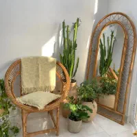 آینه قدی حصیری|آینه|بروجرد, |دیوار