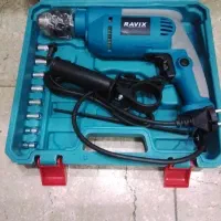 دریل چکشی طرح ماکیتا سه نظام ۱۳ با جعبه و لوازم|ابزارآلات|تهران, خاوران|دیوار