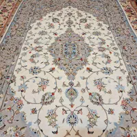 قالیچه دستباف کرم کاشان آکبند|فرش|تهران, اکباتان|دیوار