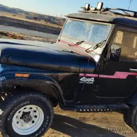 جیپ صحرا موتور بزرگ میتسوبیشی